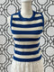 BLUE-CREAM STRIPES
